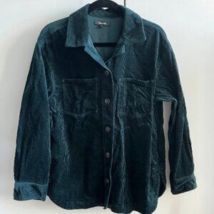 Madewell Corduroy Kentwood Oversized Shirt Jacket